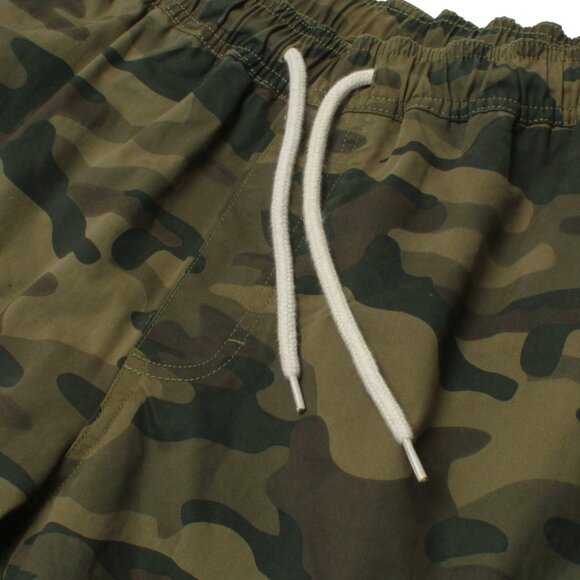 Beater Mens S Small New Elastic Waist Shorts Catch Surf Camo Beach 19" Outseam - Picture 6 of 8